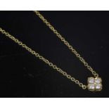 An 18ct gold Cartier diamond set 'Inde Mystérieuse' pendant,