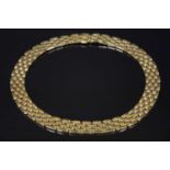 An 18ct gold Cartier 'Maillon Panthère' necklace,