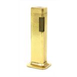 A Dunhill gold plated 'Tallboy' lighter