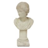 An Italian marble bust,