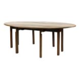 A mahogany wake table,