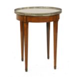 A French kingwood occasional table,