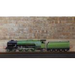 A 3½in gauge live steam 4-6-2 locomotive and tender 'Hielan Lassie',