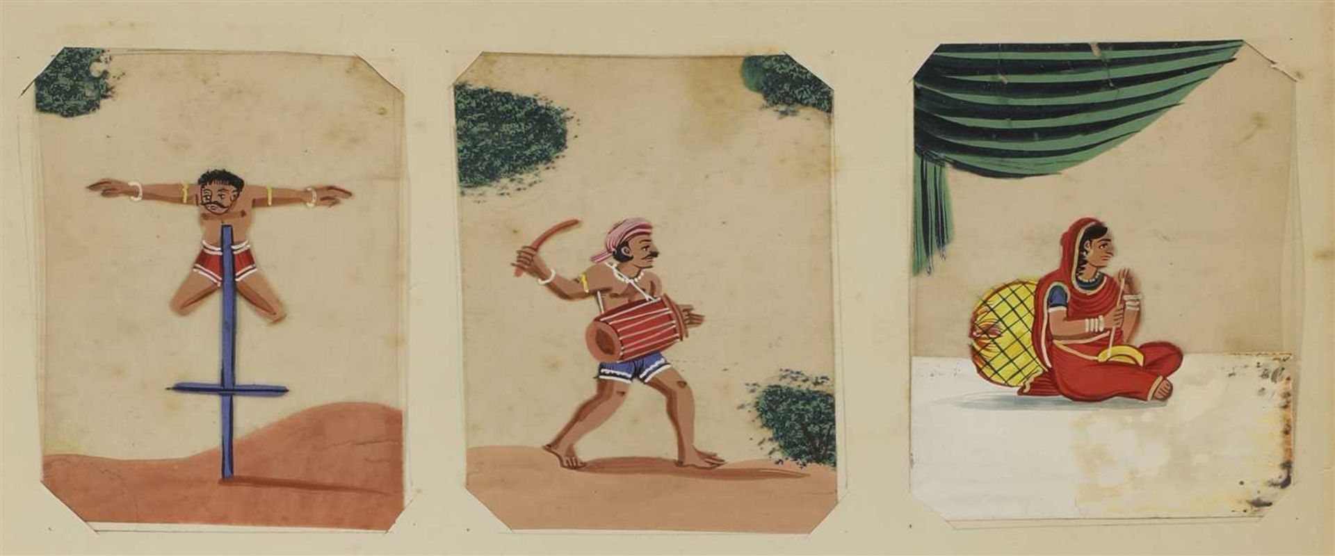An album of Indian Mica watercolours and gouaches - Image 2 of 10