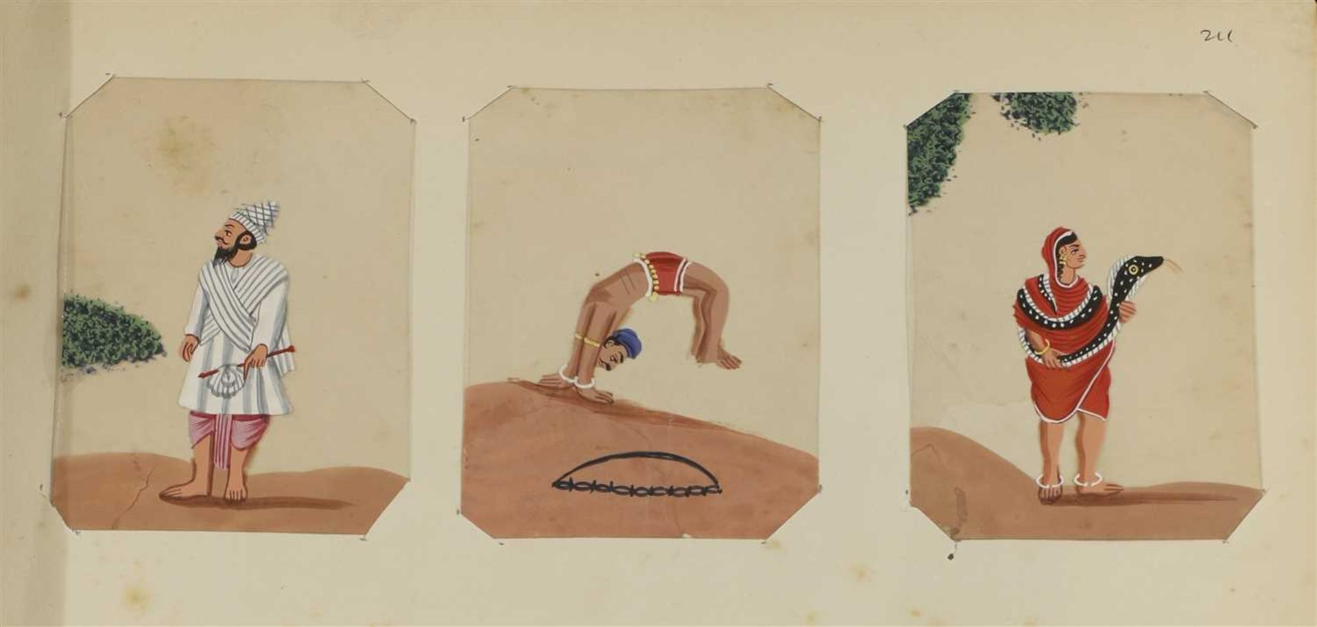 An album of Indian Mica watercolours and gouaches - Image 5 of 10
