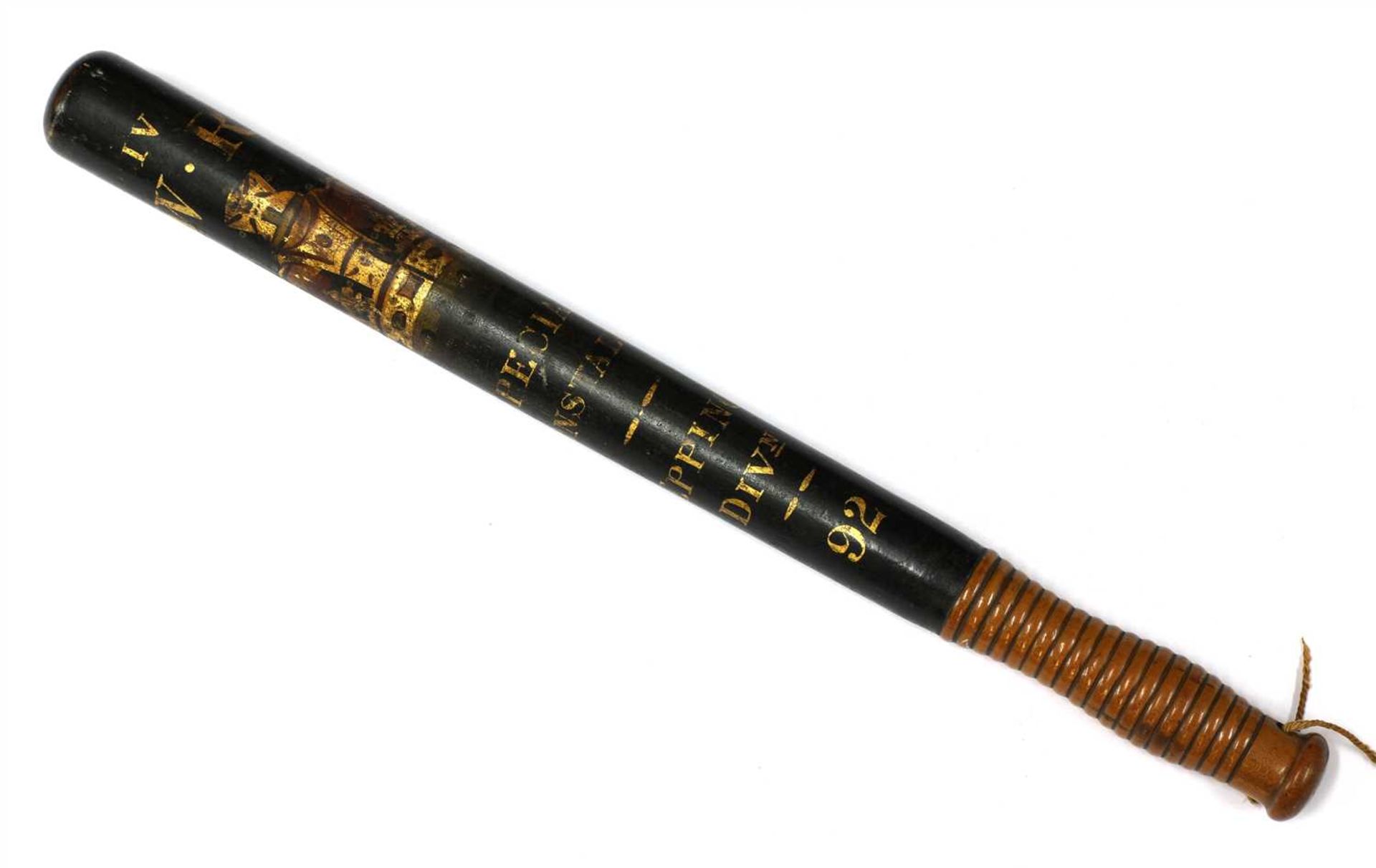 A William IV 'Parker of Holborn' truncheon,