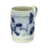 A Staffordshire stoneware mug,