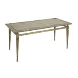 An Italian hardstone-topped coffee table,