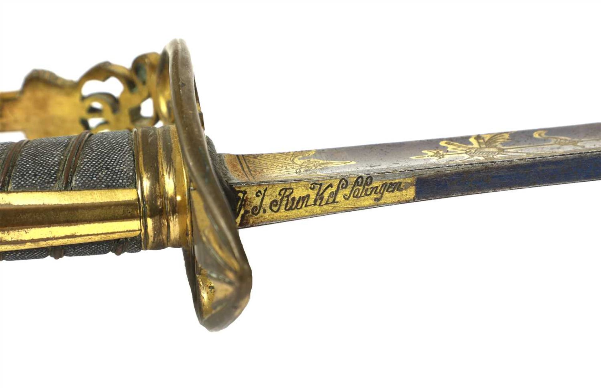 An 1803 pattern infantry officer's sword, - Image 3 of 5