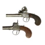 Two pocket pistols,