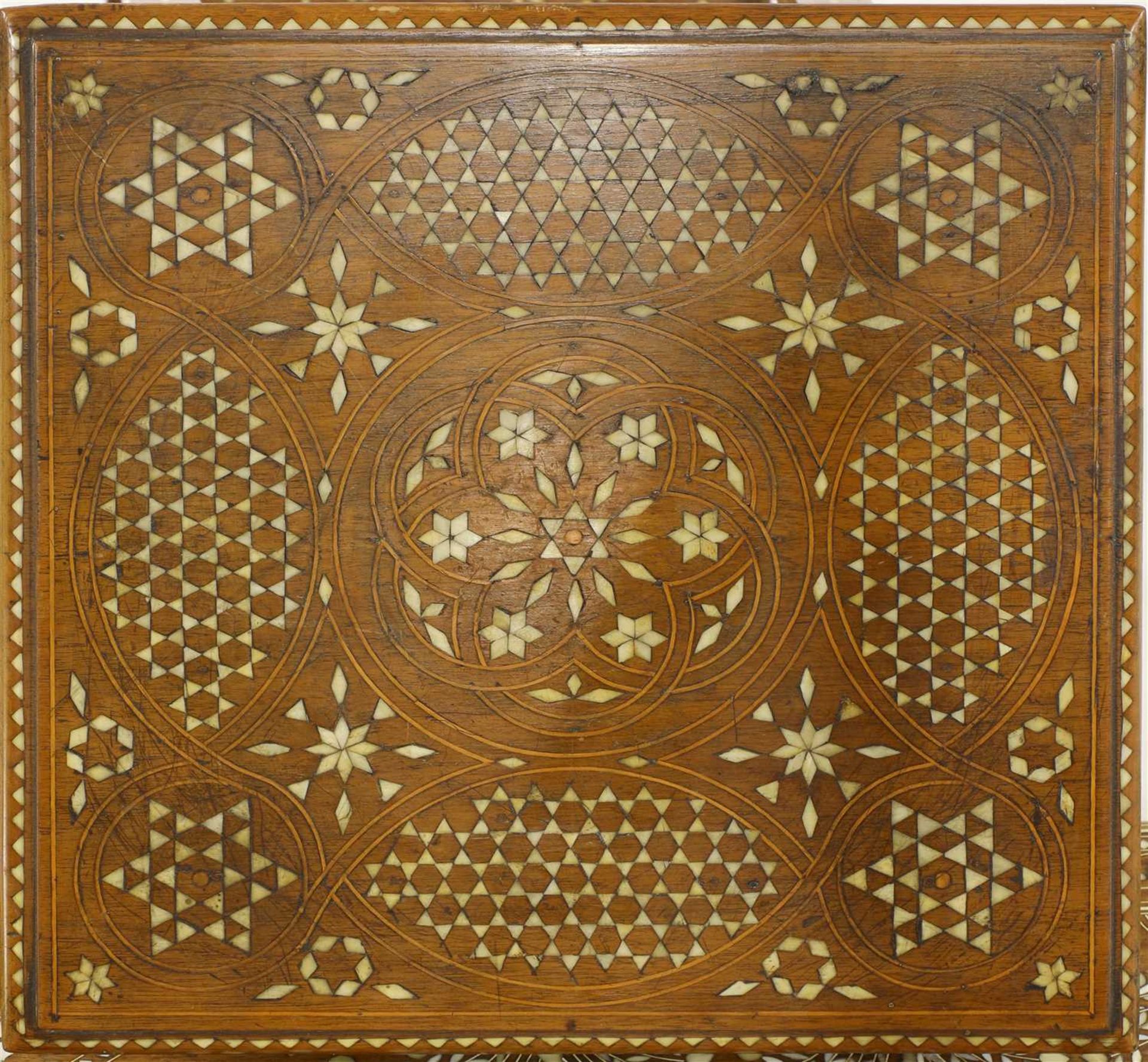 An Indian hardwood jardiniere stand, - Image 2 of 3
