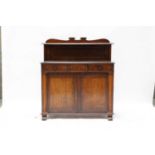 A Regency mahogany chiffonier,