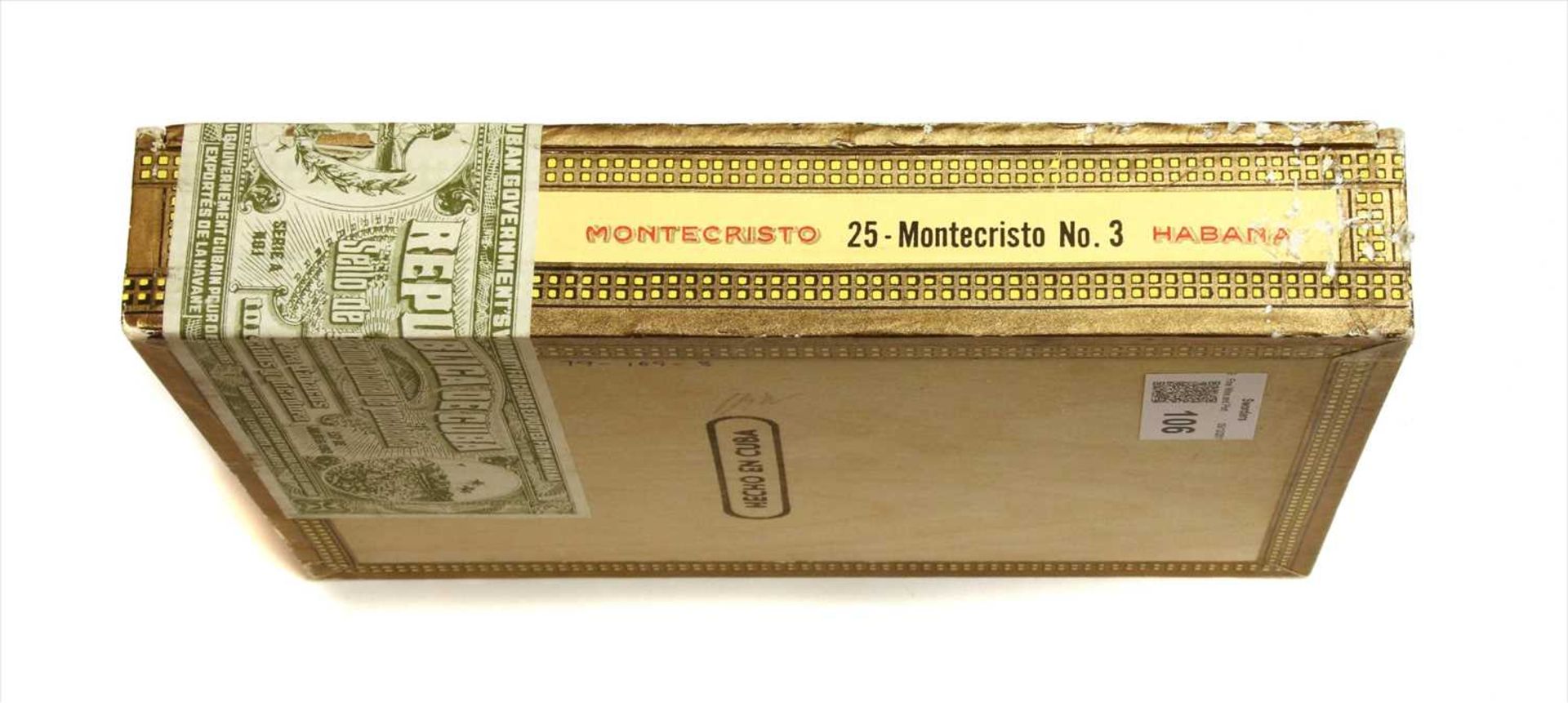 Montecristo, No. 3, 25 cigars, boxed - Image 4 of 4