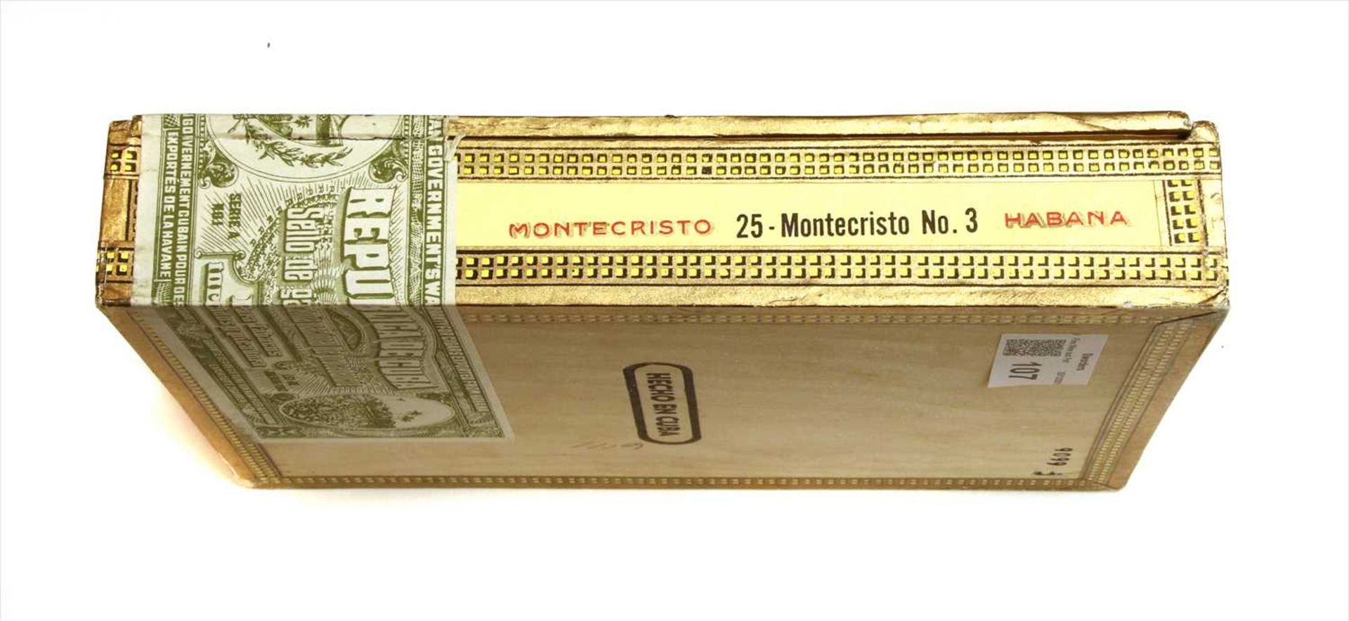 Montecristo, No. 3, 19 cigars, boxed - Image 5 of 6