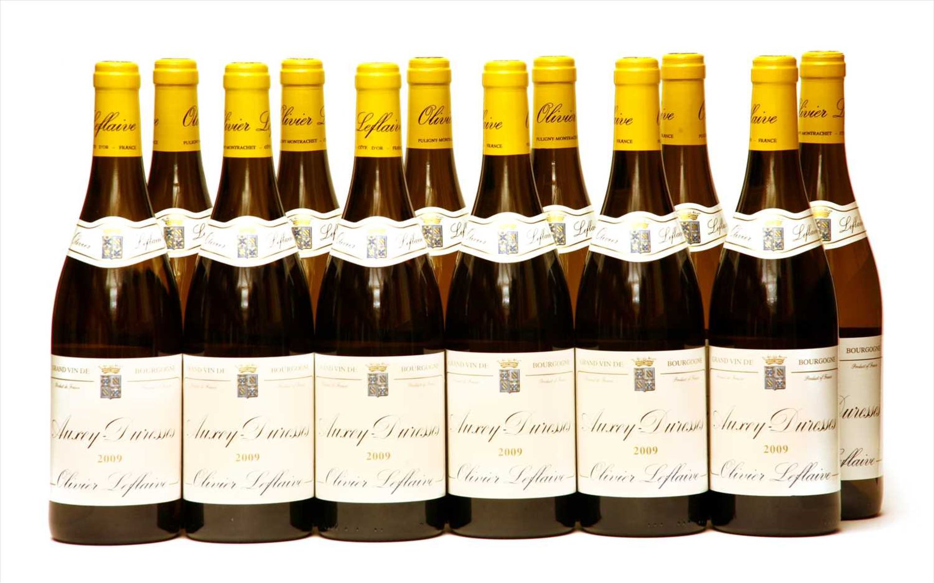 Olivier Leflaive, Auxey Duresses, 2009, twelve bottles (boxed)