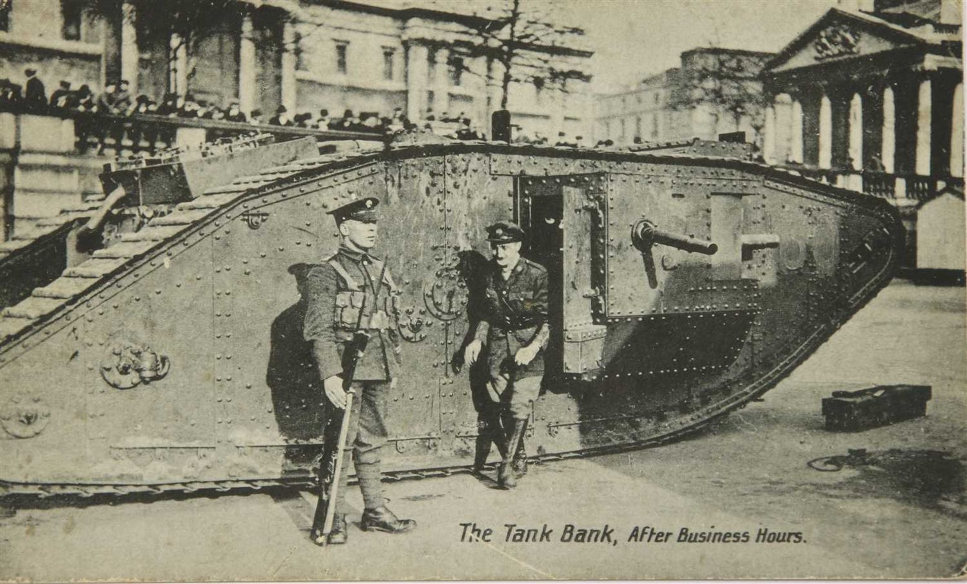 WW1 MARK VI 130 'NELSON' TANK BANK MODEL, - Image 2 of 4