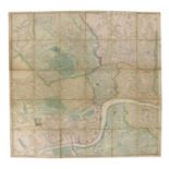 A LARGE LONDON MAP,