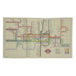 A LONDON UNDERGROUND MAP,