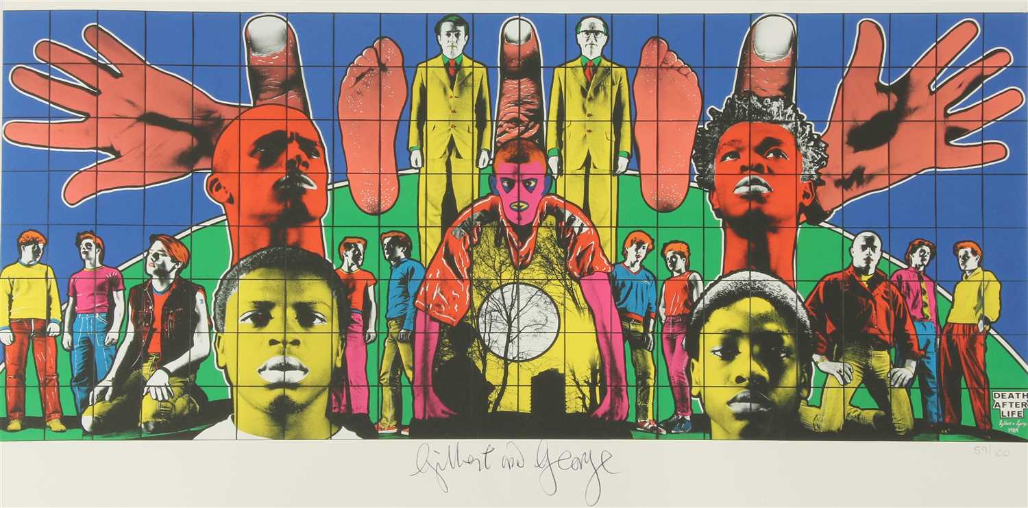 *GILBERT & GEORGE (b.1943 and 1942)