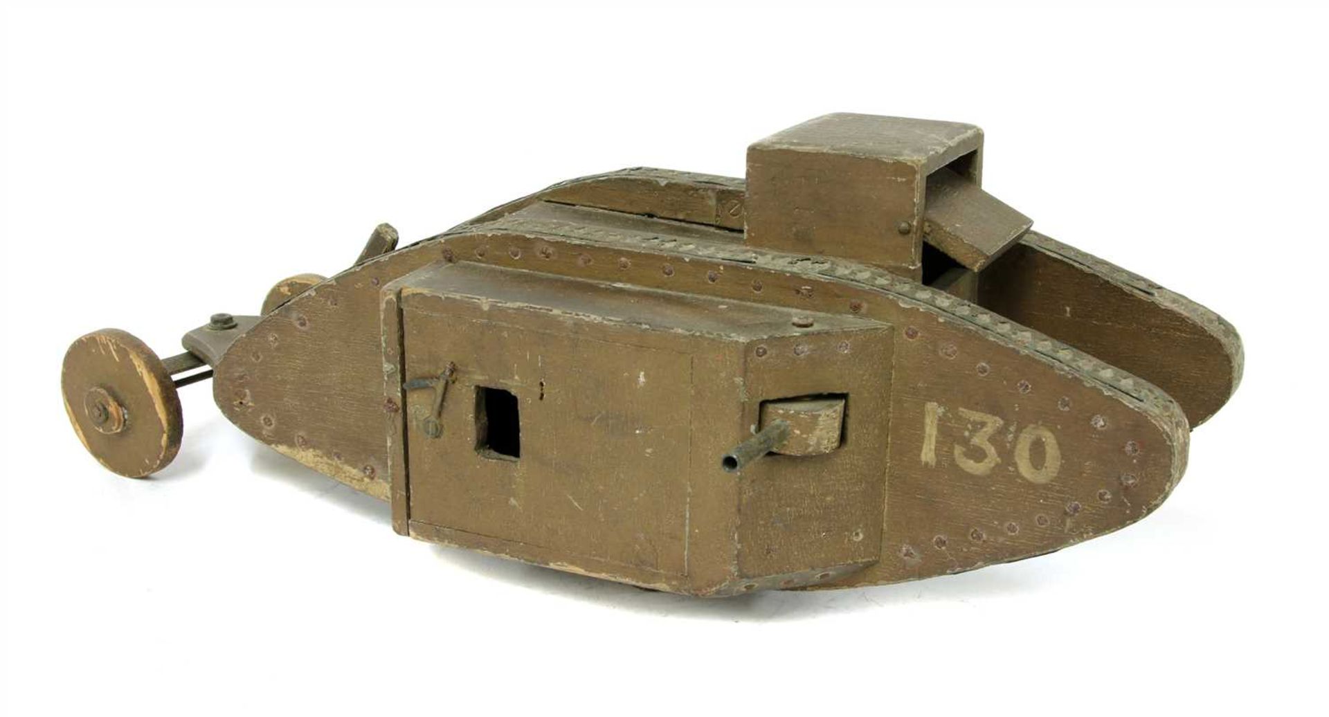 WW1 MARK VI 130 'NELSON' TANK BANK MODEL,