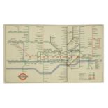 A LONDON UNDERGROUND MAP,