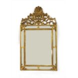 A Venetian style wall mirror,