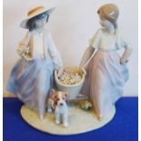 A Lladro figure, 'Springtime Harvest' (No.