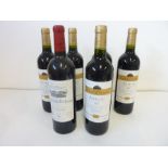 Six bottles from Pauillac: 4 x Les Domaines Barons de Rothschild - 2005 - Lafite Distribution and