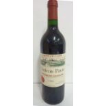 A single bottle of Château Pavie 1993 - Premier Grand Cru Classé