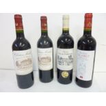 Ten bottles of Bordeaux: 1 x Château Moulis 2006; 1 x Château Moulis 2007; 4 x Château Roc de