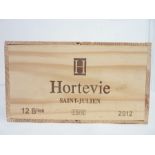 Château Hortevie 2012 - St Julien (12-bottle wooden case)