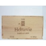 Château Hortevie 2008 (12-bottle wooden case)