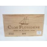 Clos Floridene 2010 - Grand vin de Graves - Rouge (12-bottle wooden case)