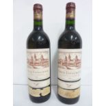 Two bottles of Château Cos d’Estournel 1990 -  Domaine Prats - Saint-Estèphe