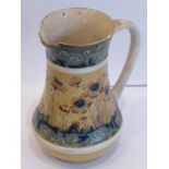 ADDED LOT    A MacIntyre Moorcroft pottery jug decorated with poppies (chips to lip rim and badly