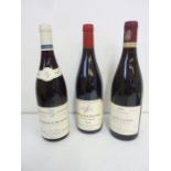 Eight bottles of Bourgogne: 3 x Chambolle - Musigny - 2002; 2 x Saint-Aubin - 2005 - Marc Colin