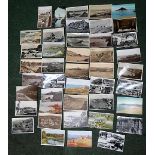 Quantity of postcards of Cornwall interest relating to Newquay, Penzance, Land's End etc