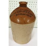 Stoneware cider jar for, William Hancock and Sons, Wiveliscombe