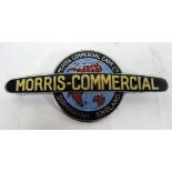 Morris Commercial Cars Ltd radiator badge, stamped to the reverse J. Fray Ltd, Birmingham,