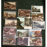 Collection of postcards relating to Lynton and Lynmouth