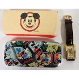 An original cased and bagged Disney Timeworks Mickey Mouse watch