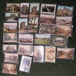 Quantity of postcards of Somerset interest relating to Bristol, Bath, Weston Super Mare, Wells,