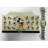 A cased Disney store Mickey Mouse watch
