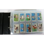 Album of approximately five hundred cigarette cards of eleven sets Gallaher's cards comprising