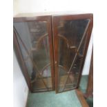 Astragal glazed display cabinet