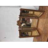 Triptych bedroom mirror