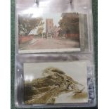 Collection of over sixty topographical postcards of Bridgwater depicting views of the town to