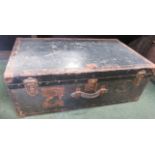 A Cunard White Star Trunk 28 x 81 x 49