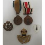 World War I medal to 201334 Private P Hill Lancashire Fusiliers, faithgul service special