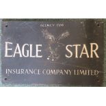 An Agency for Eagle Star Insurance Limited Company plaque